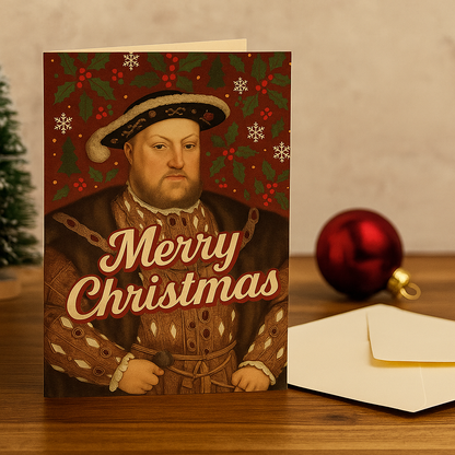 Henry VIII Christmas Cards - Pack of 10