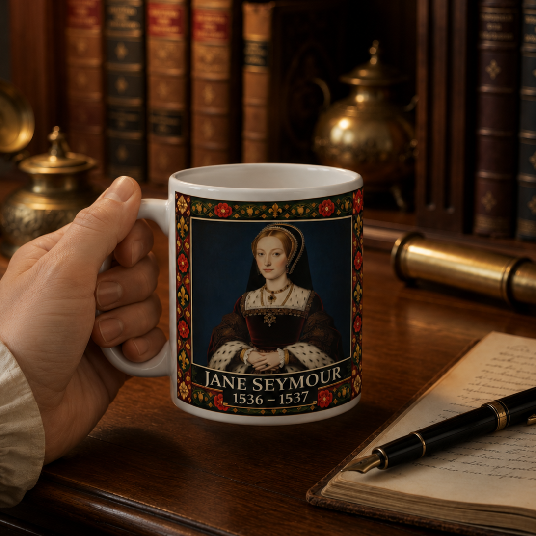Jane Seymour Portrait Mug — Tudor History Gift for History Lovers