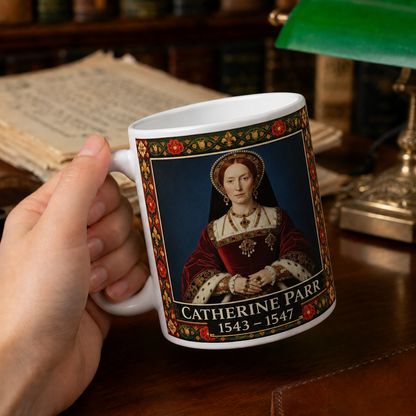 Catherine Parr Portrait Mug — Tudor History Gift for History Lovers
