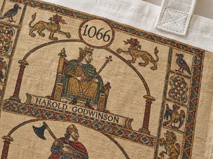 1066 tote bag in use as an everyday shopping bag