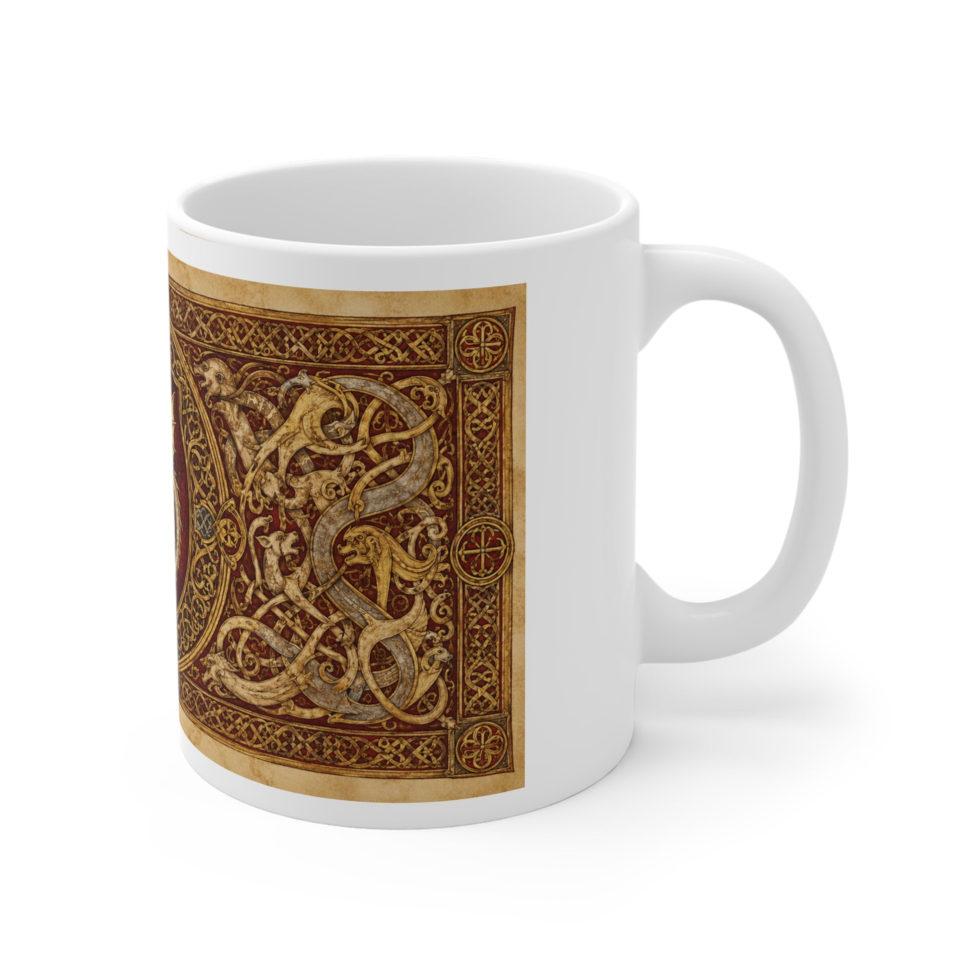 Kingdom of Wessex Mug — Anglo-Saxon Heraldic History Gift