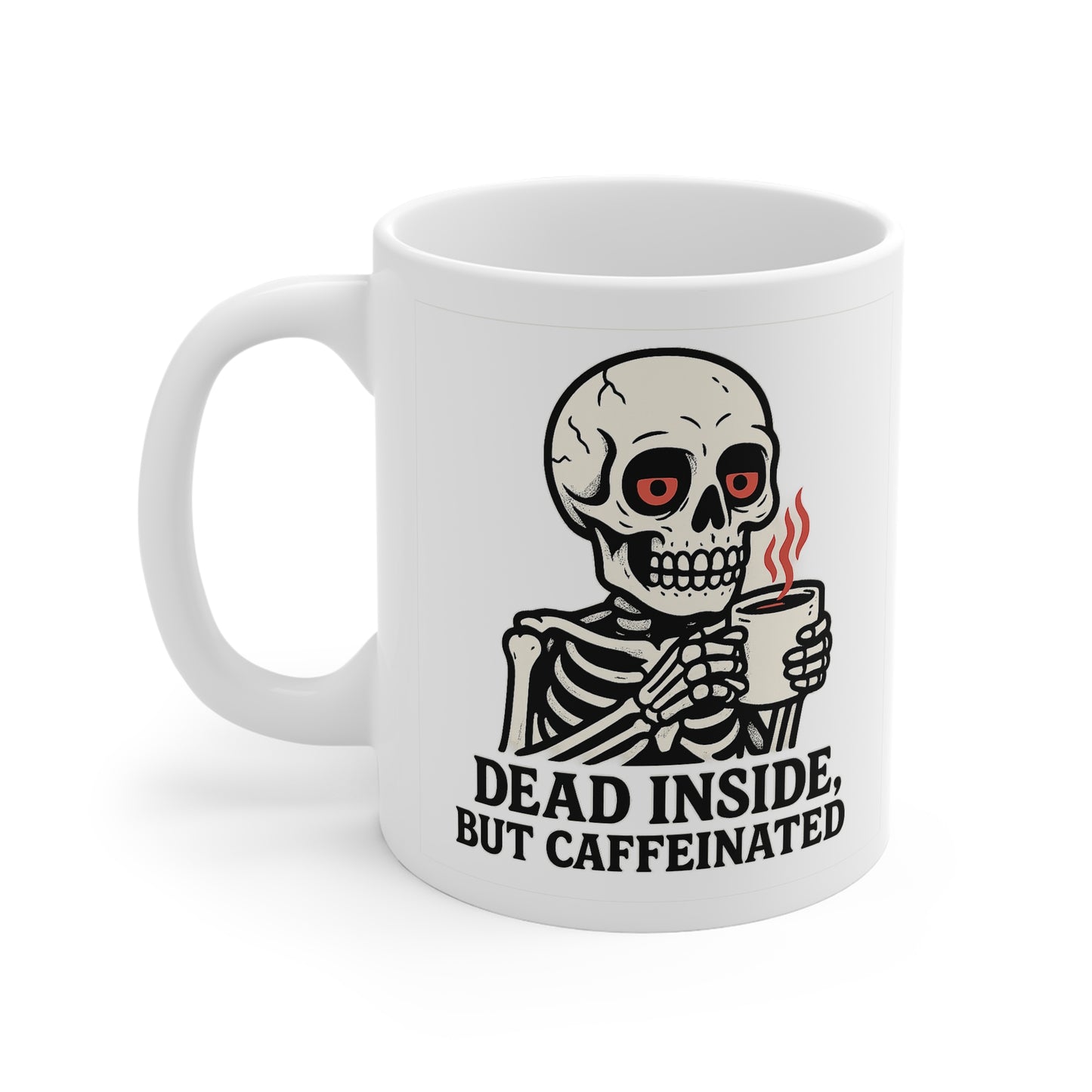Skeleton Coffee Mug, Halloween Gift