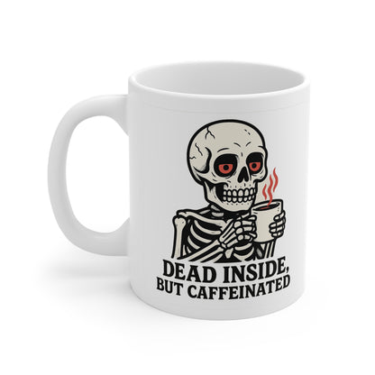 Skeleton Coffee Mug, Halloween Gift
