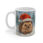 Christmas Hedgehog Mug