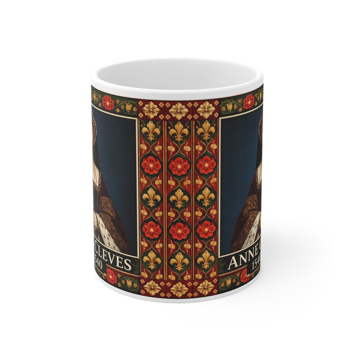 Anne of Cleves Portrait Mug — Tudor History Gift for History Lovers