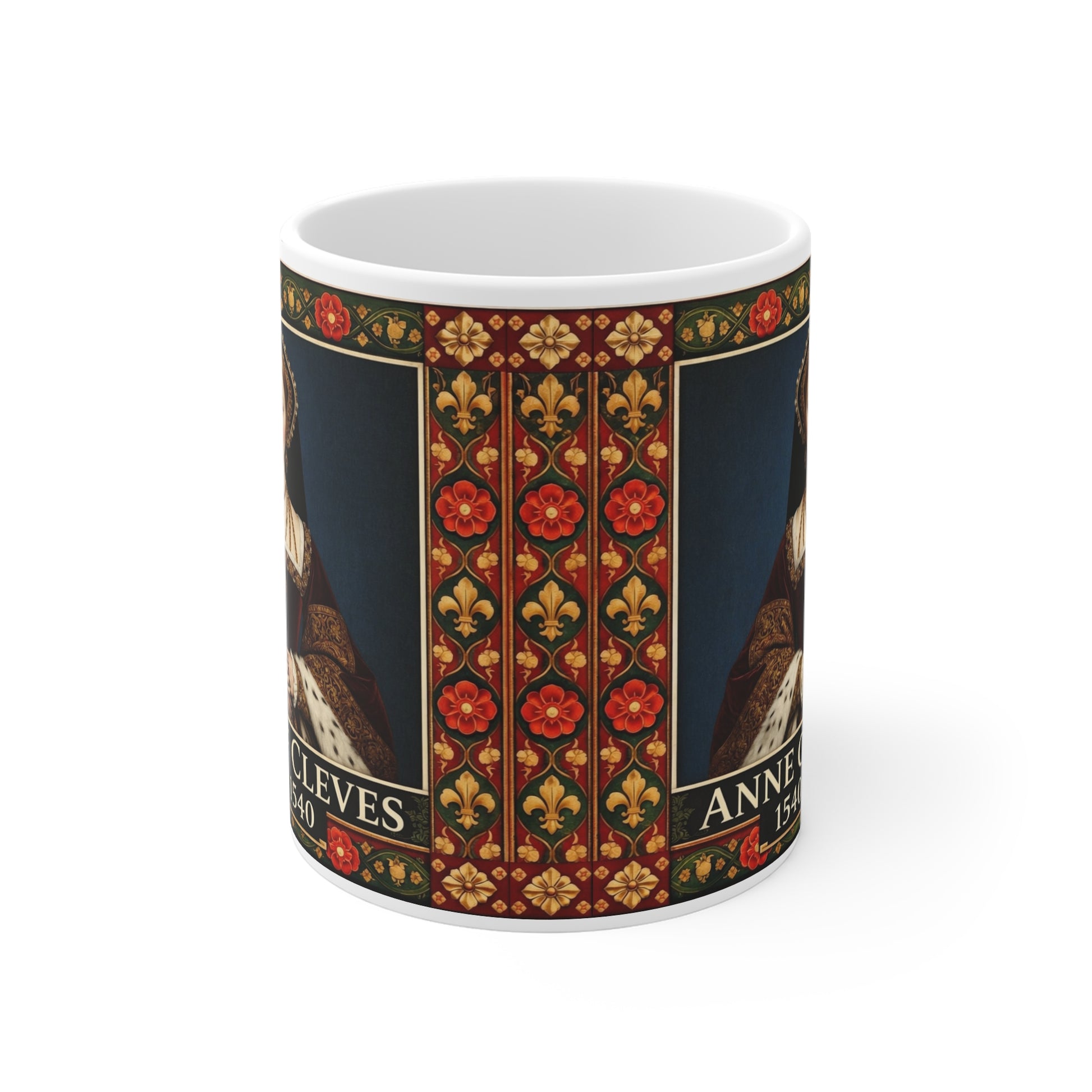 Anne of Cleves Portrait Mug — Tudor History Gift for History Lovers