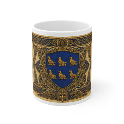 Kingdom of Sussex Mug — Anglo-Saxon Heraldic History Gift