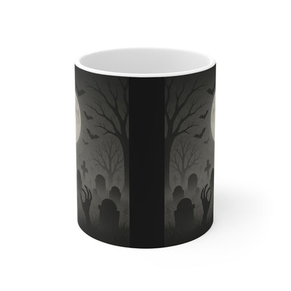 Spooky Graveyard Mug