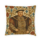 Henry VIII Tudor Rose Cushion — Regal History Gift Throw Pillow