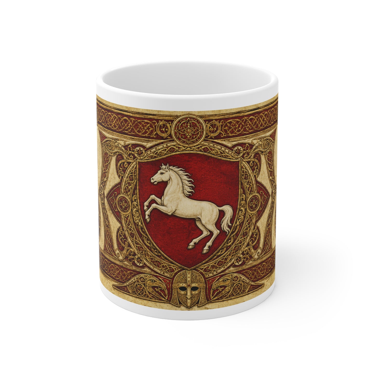 Kingdom of Kent Mug — Anglo-Saxon Heraldic History Gift