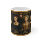 Henry VIII's Six Wives Portrait Mug — Tudor Queens History Gift