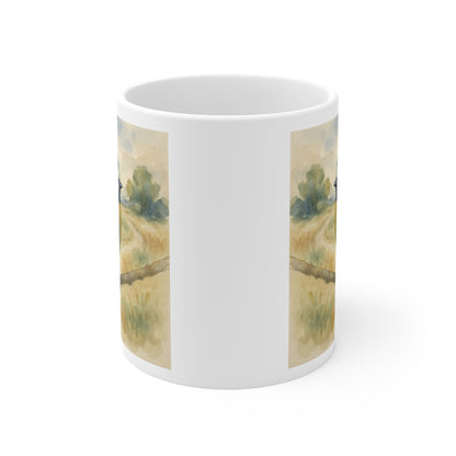 Watercolor Blue Tit Mug