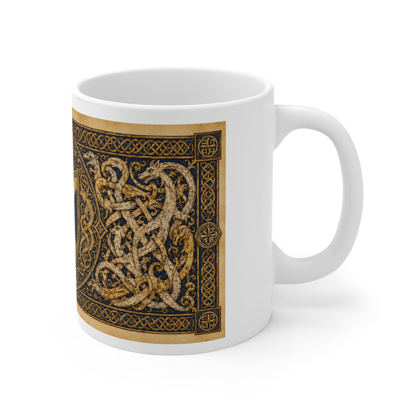 Kingdom of Mercia Mug — Anglo-Saxon Heraldic History Gift