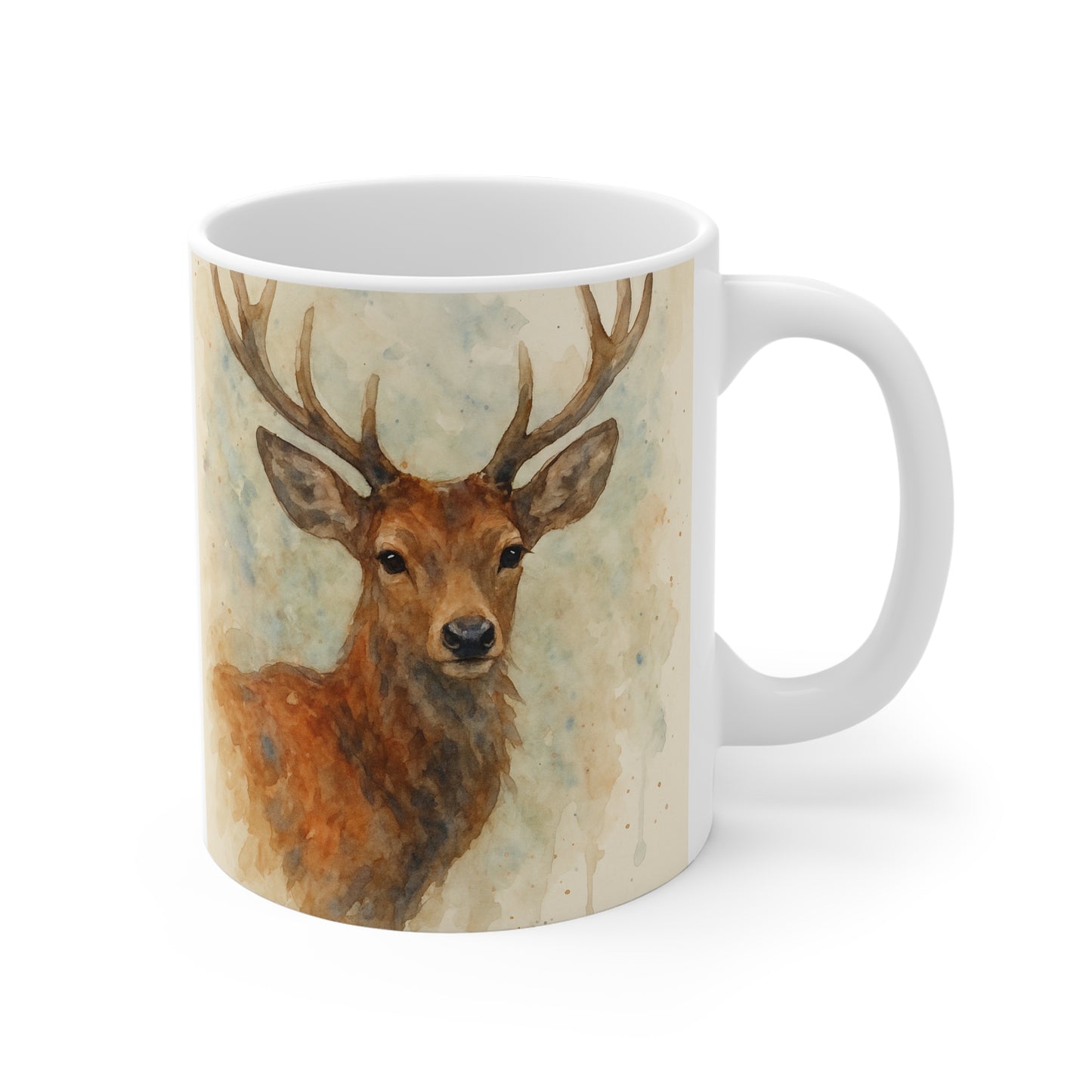 Rustic Deer Mug