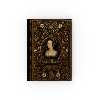Anne Boleyn Hardback Journal — Tudor History Gift for Writers & Historians