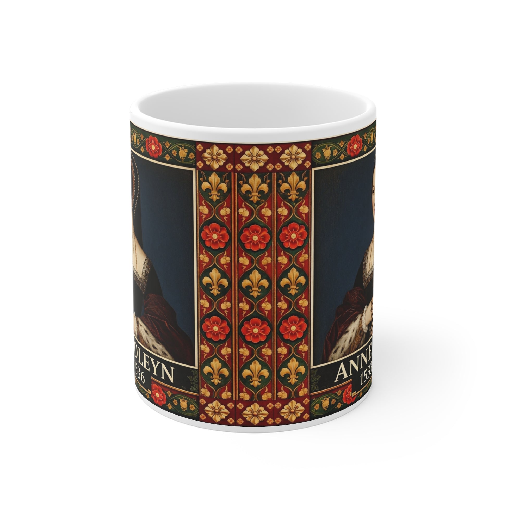 Anne Boleyn Portrait Mug — Tudor History Gift for History Lovers