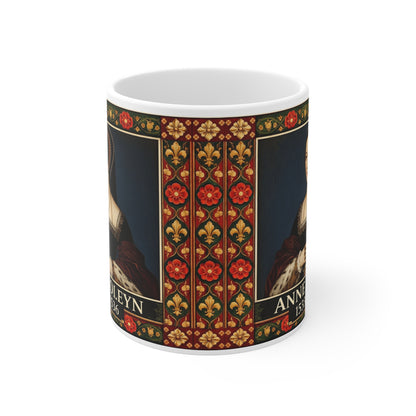 Anne Boleyn Portrait Mug — Tudor History Gift for History Lovers