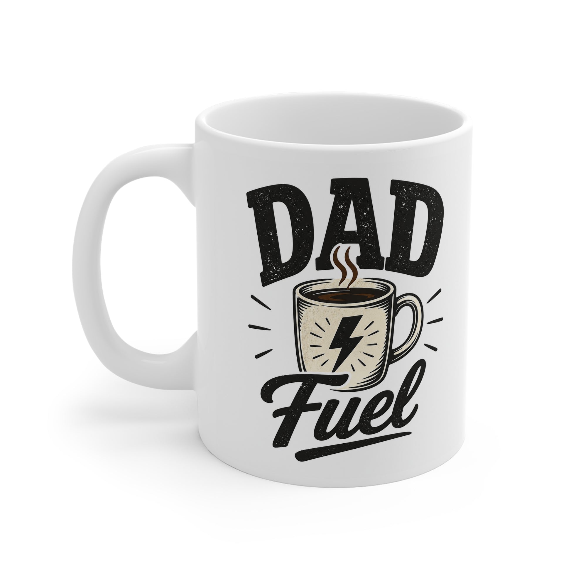 Dad Fuel Coffee Mug — Funny Father's Day Gift for Coffee Loving Dads