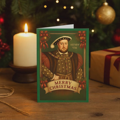 Henry VIII Christmas Cards - Pack of 10
